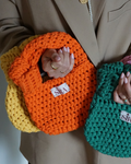 Jody crochet bag - Oranje