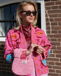 Jody crochet bag - Roze