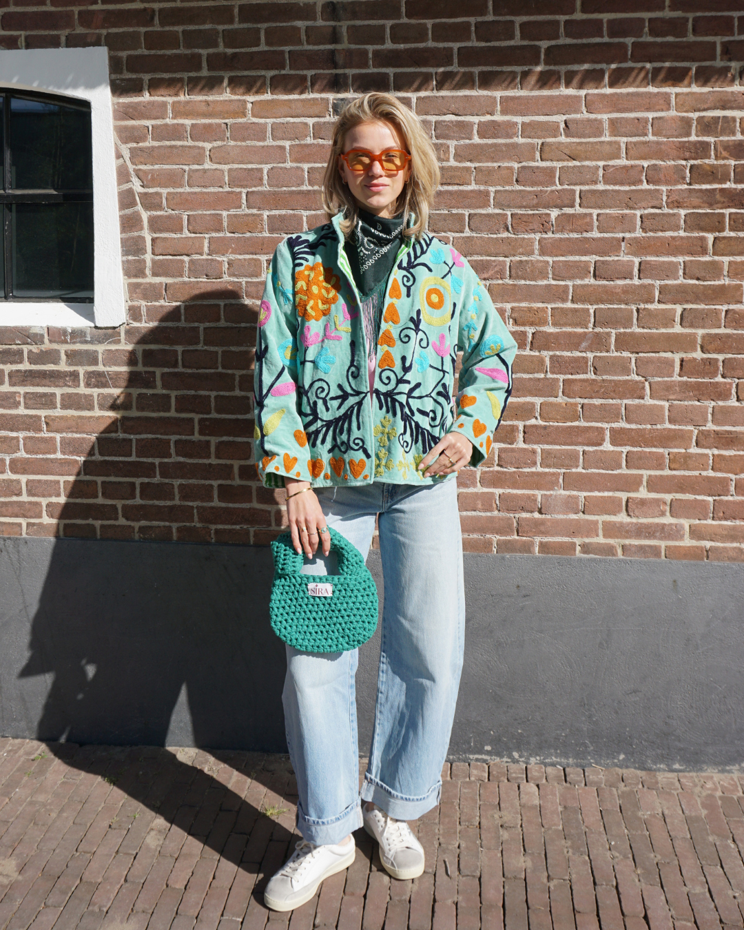 Jody crochet bag - Groen