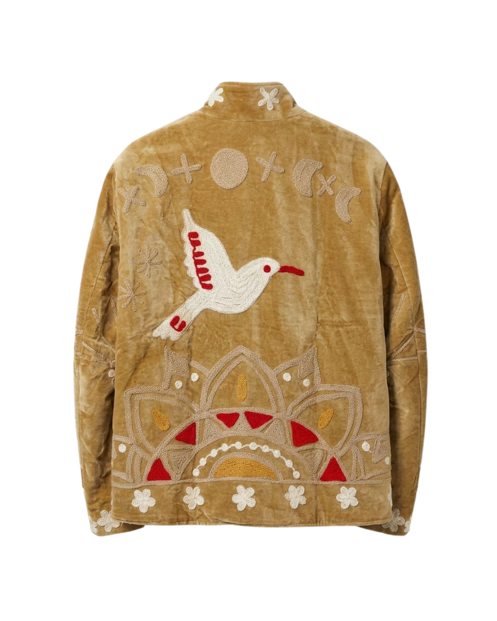 Suzani Velvet Jacket - Yellow Gold
