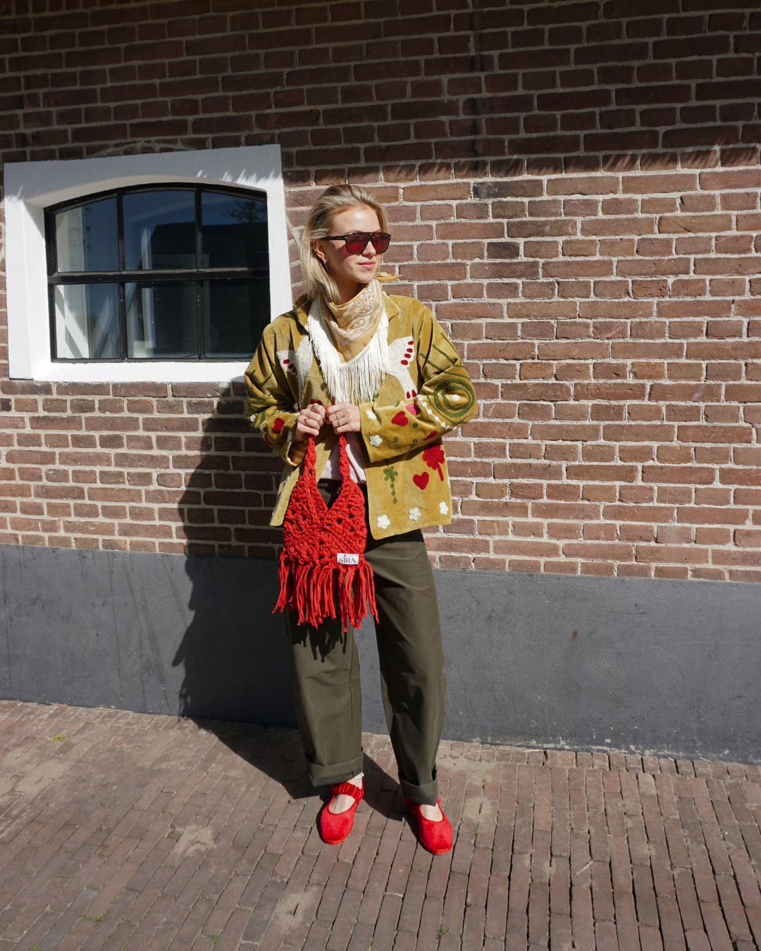 Suzani Velvet Jacket - Yellow Gold